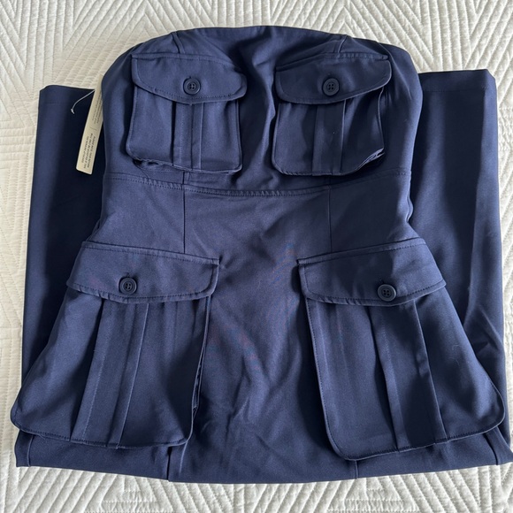 Anthropologie Porridge Strapless Utility Dress - Picture 5 of 12